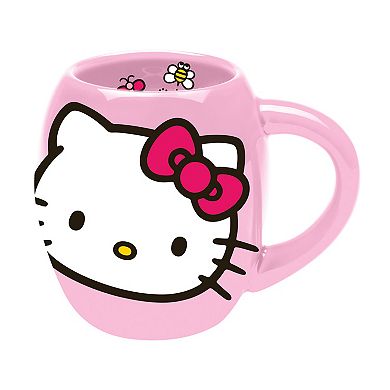 Hello Kitty 18-oz. Oval Pink Ceramic Mug