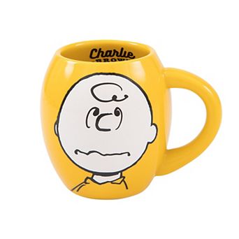 Charlie Brown Good Grief 18-oz. Oval Ceramic Mug