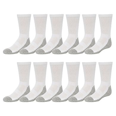 Boys 4-20 Tek Gear 12-Pack Lightweight Crew Performance Socks