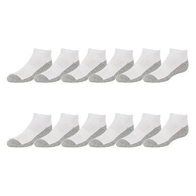 Boys 4-20 Tek Gear 12-Pack Lightweight Low-Cut Performance Socks