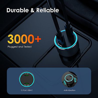Rexing 120W 2-Port Car Charger