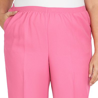 Plus Size Alfred Dunner Classic Fit Pull-On Pants