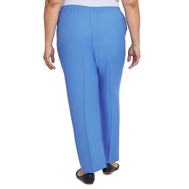 Plus Size Alfred Dunner Classic Fit Pull-On Pants