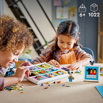 Disney's 100 Years of Disney's Animation Icons 43221 Building Toy Set (1,022 Pieces) LEGO