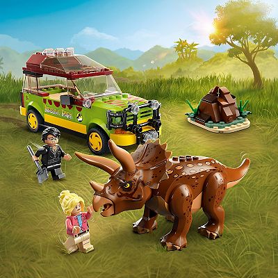 LEGO Jurassic Park Triceratops Research 76959 Building Toy Set