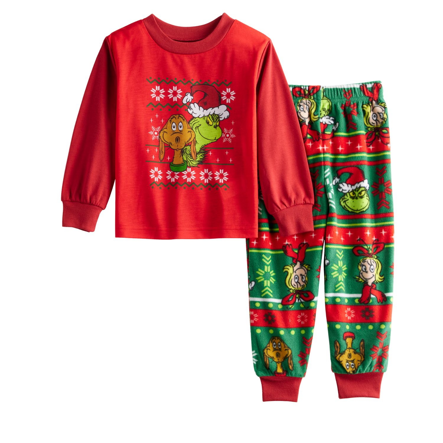 Boys 4-12 Jammies For Your Families® Dr. Seuss' The Grinch Who Stole ...