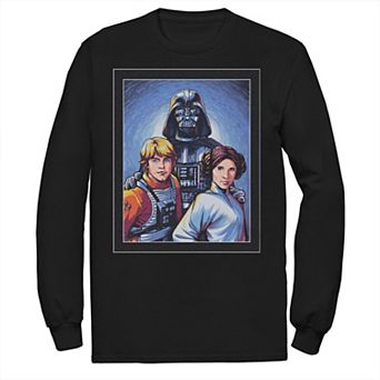 Big & Tall Star Wars Skywalker Family Long Sleeve Tee
