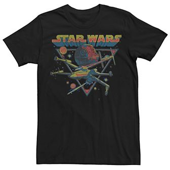 Big & Tall Star Wars Space Battle Tee