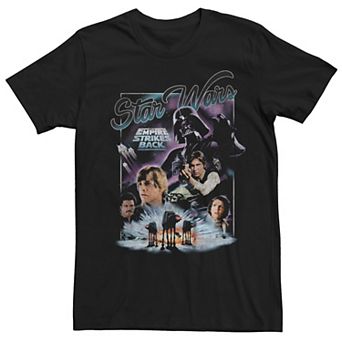 Big & Tall Star Wars Empire Strikes Back Postcard Tee