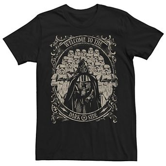Big & Tall Star Wars Darth Vader & Stormtrooper Army The Dark Side Tee