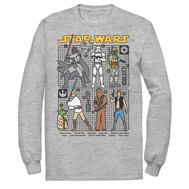 Big and tall star hotsell wars shirts