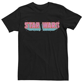 Big & Tall Star Wars Comic Logo Tee