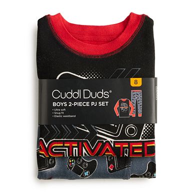 Boys 6-12 Cuddl Duds 2-Piece Pajama Set