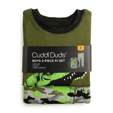 Boys 6-12 Cuddl Duds 2-Piece Pajama Set