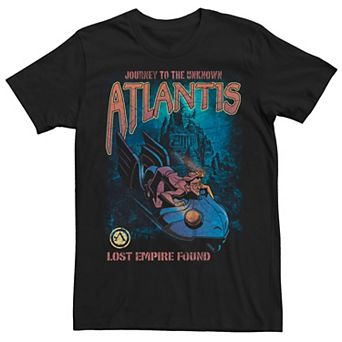 Disney's Atlantis Men's Journey To The Unknown Tee