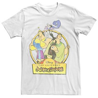 Disney's The Emperor's New Groove Men's Group Shot Portrait Tee