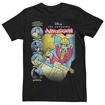 Disney's Emperors New Groove Kuzco In Throne Men's Tee