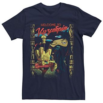 Disney's Welcome To Kuzcotopia Men's Poster Tee