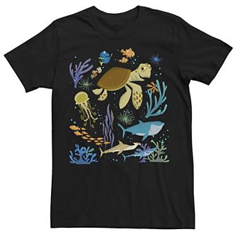 Disney's Finding Nemo Sea Life Scene Men's Tee