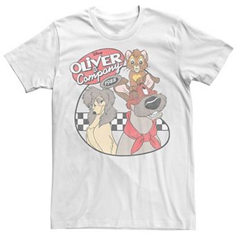 Men's Oliver And Company 90s Vintage Poster Tee