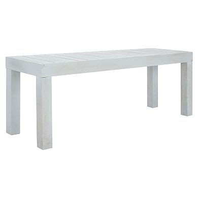 Safavieh Dario Dining Table & Bench 3-piece Set