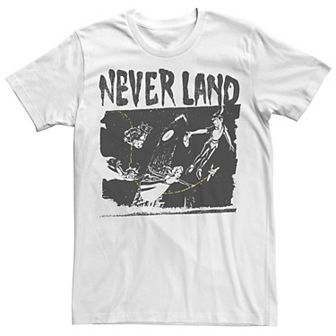 Disney's Peter Pan Men's Group Shot London Flight Stamp Tee
