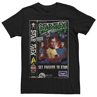 Men's Star Trek VHS Movie Poster Tee