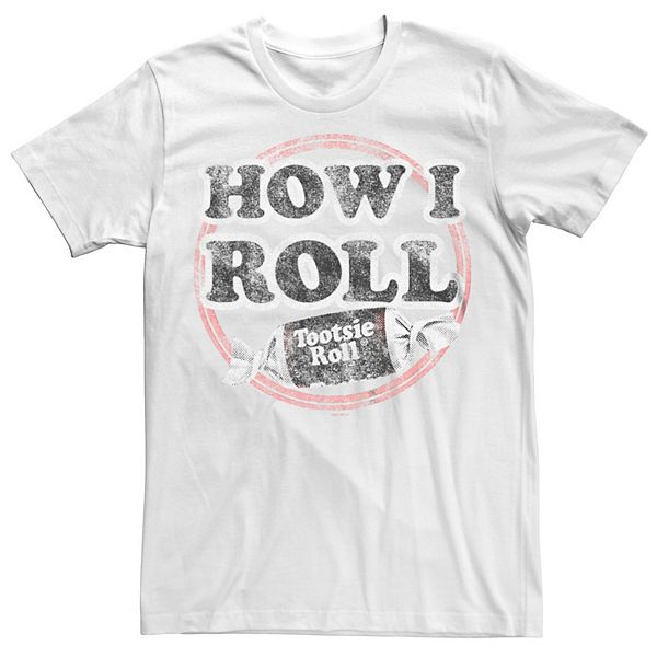 Men's Tootsie Roll How I Roll Badge Tee