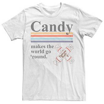 Men's Tootsie Roll Candy Makes World Go Round Tee