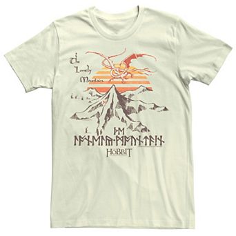 Men's The Hobbit Lonely Mountain Draw Tee