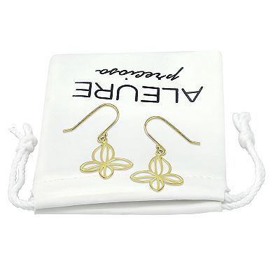 Aleure Precioso Freeform Drop Fishhook Earrings