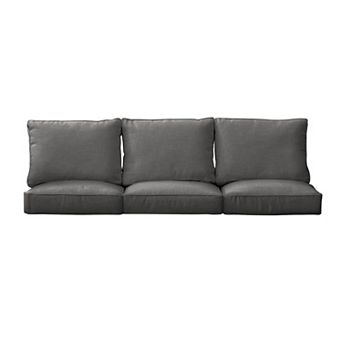 Sorra Home Outdoor/Indoor Deep Seating Sofa Cushion Set - 23 x 25