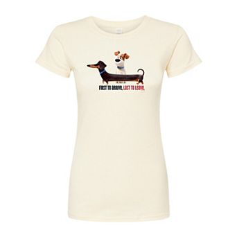 Juniors' Secret Life of Pets First Arrive Graphic Tee