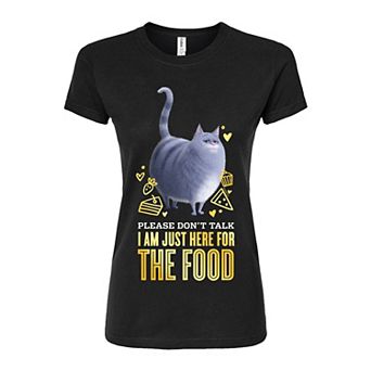 Juniors' Secret Life of Pets Please Don't Fitted Graphic Tee