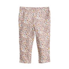 Leveret Girls Legging Neutral Solid Color