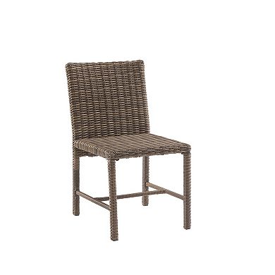 Crosley Bradenton Outdoor Wicker Dining Chair 2-piece Set