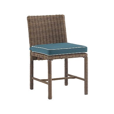 Crosley Bradenton Outdoor Wicker Dining Chair 2-piece Set