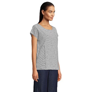 Women's Lands' End Slub Tee