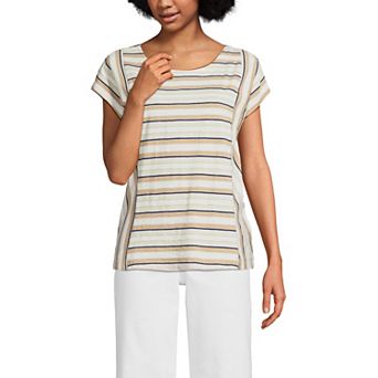 Women's Lands' End Slub Tee