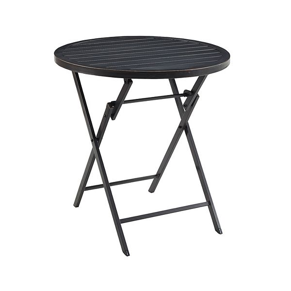 Crosley Kaplan Outdoor Metal Folding Bistro Table