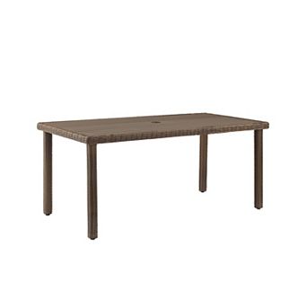 Crosley Bradenton Outdoor Wicker Dining Table