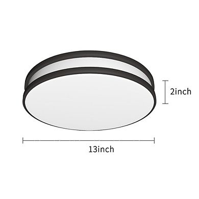 Nextop 13-inch Flush Mount LED Ceiling Light Fixture