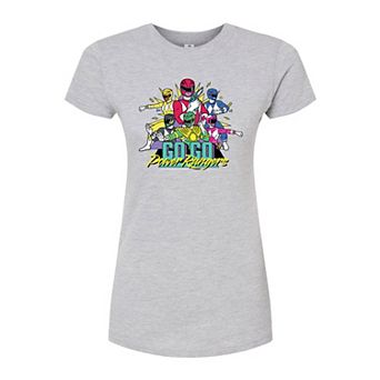 Juniors' Power Rangers GoGo Fitted Graphic Tee
