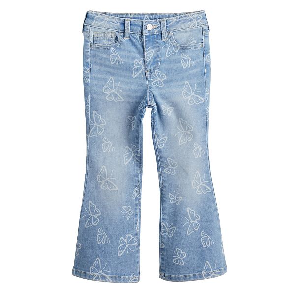 Baby & Toddler Girl Jumping Beans® High-Rise Flare Jeans