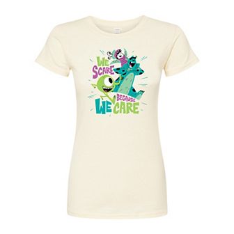 Disney / Pixar Monsters Inc. Juniors' We Scare Fitted Graphic Tee
