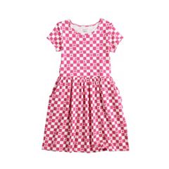 Girls Summer Dress 2021 New Middle School Childrens Summer Dress Girls  Fashion Fancy Dress 5 6 7 8 9 10 11 12 13 14 Years Old Q0716 From Sihuai04,  $12