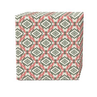 Napkin Set, 100% Polyester, Set of 4, 18x18", Modern Geometric