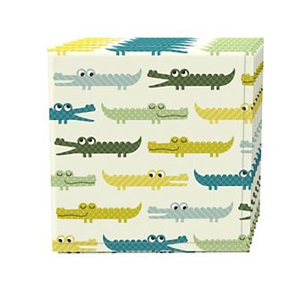 Napkin Set, 100% Polyester, Set of 4, 18x18", Funny Gators