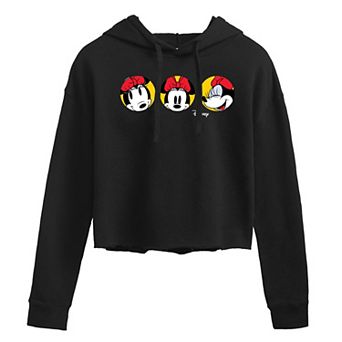 Disney's Minnie Mouse Juniors' Cropped Hoodie