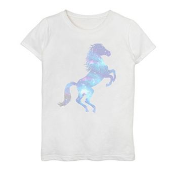 Girls 7-16 Horse With Stars Graphic Tee